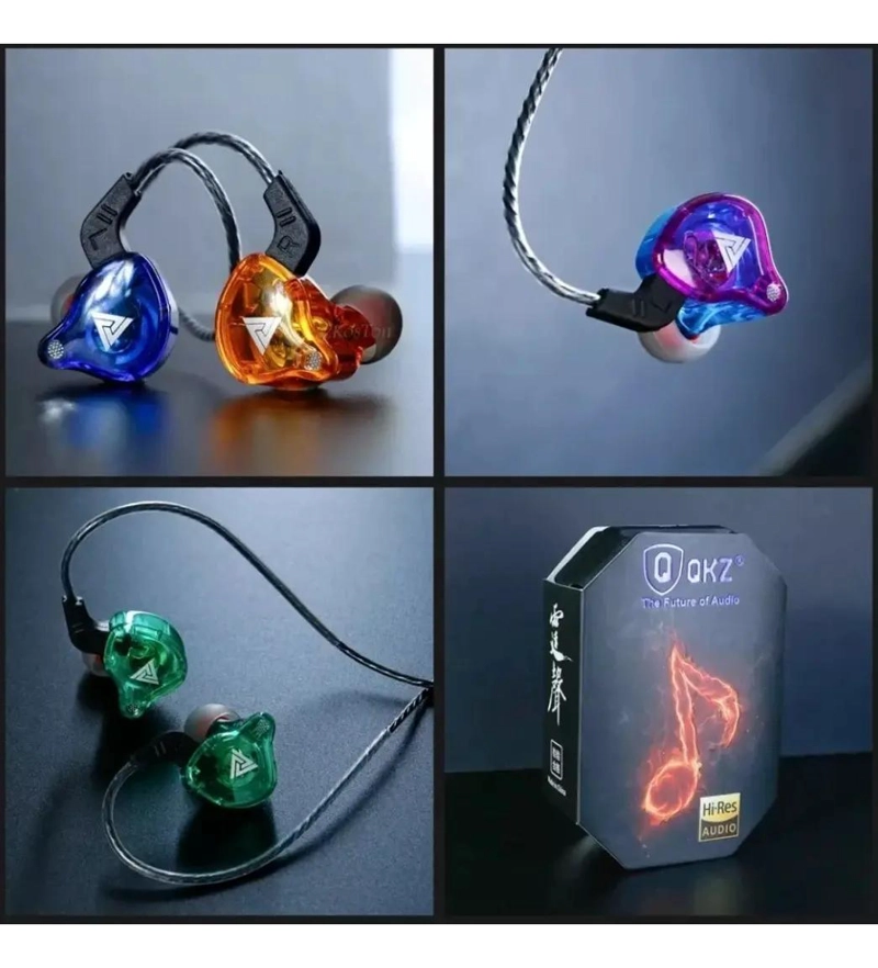 AURICULARES IN EAR CON MIC Y ESTUCHE COLOR ROJO - 6