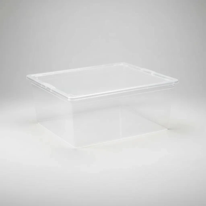 CAJA ORGANIZADORA APILABLE 19 L CON TAPA PARA JUGUETES - 7