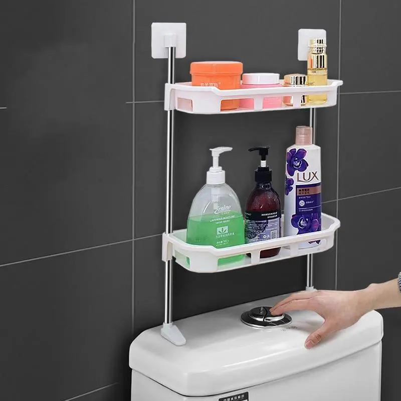 ESTANTE ORGANIZADOR MULTIFUNCIONAL PARA BAÑO BLANCO - 5