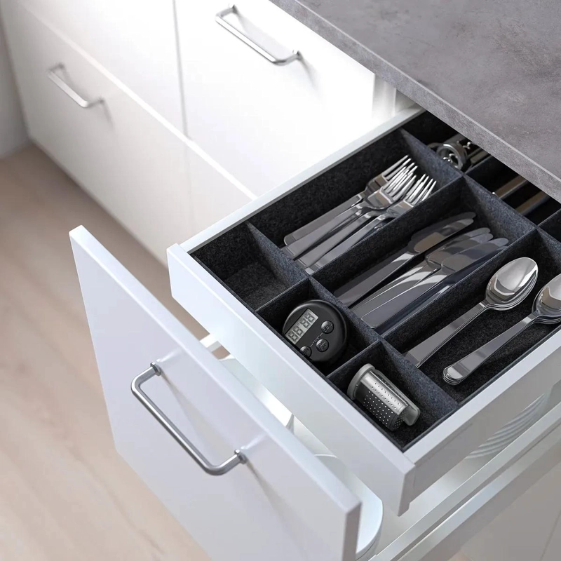 ORGANIZADOR DE CAJON DE COCINA AJUSTABLE 40 CM EN POLIE STER - 3
