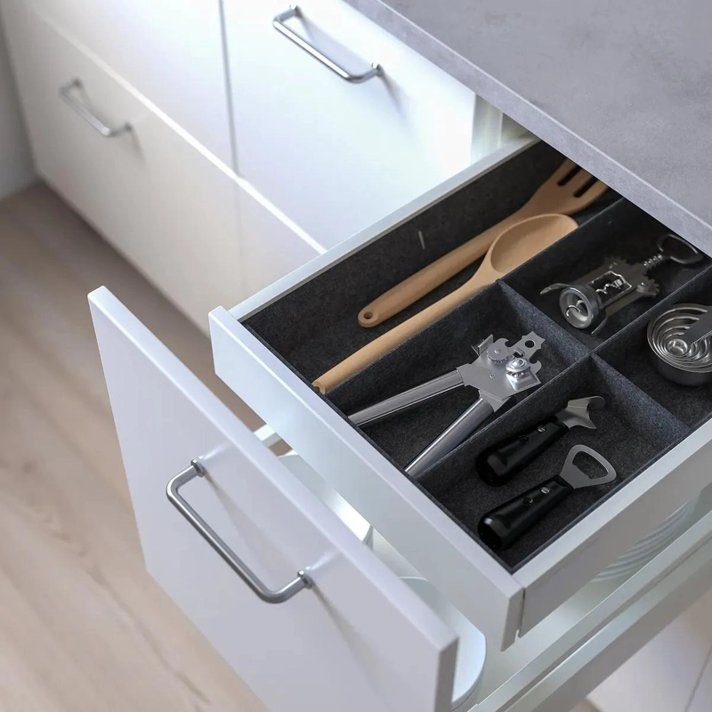 ORGANIZADOR DE CAJON DE COCINA AJUSTABLE 40 CM EN POLIE STER - 4