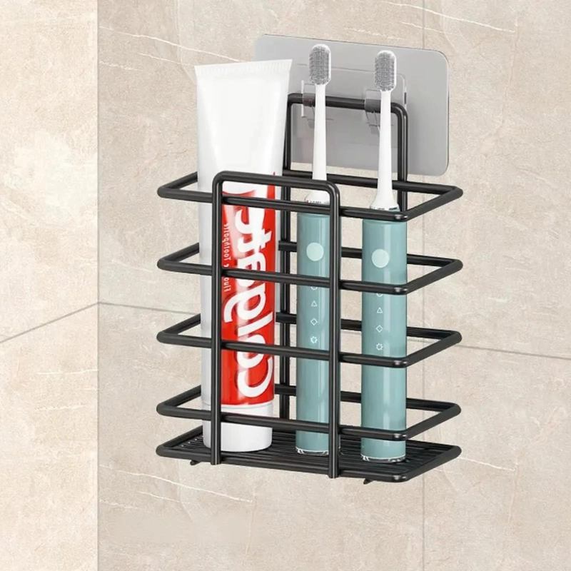 SET DE 5 ORGANIZADORES ADHESIVOS PARA BAÑO SIN PERFORAR - 8