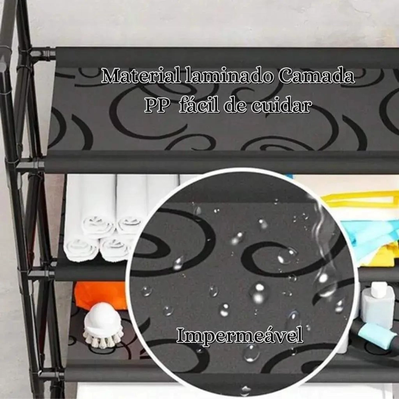 ESTANTE ORGANIZADOR DE BAÑO DE 3 NIVELES PARA ALMACENAMIENTO - 2