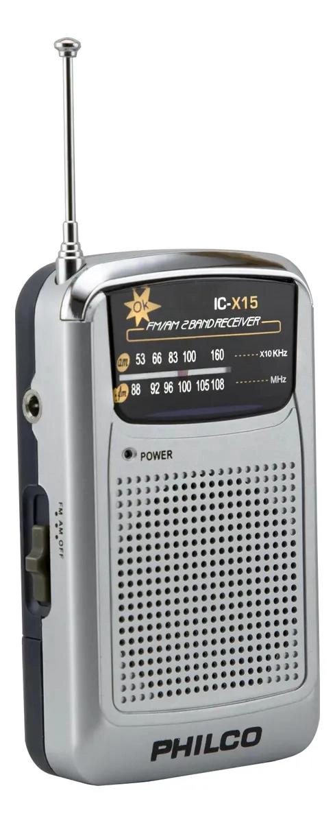 RADIO PORTATIL COMPACTA CON SINTONIZACION AM Y FM - 1
