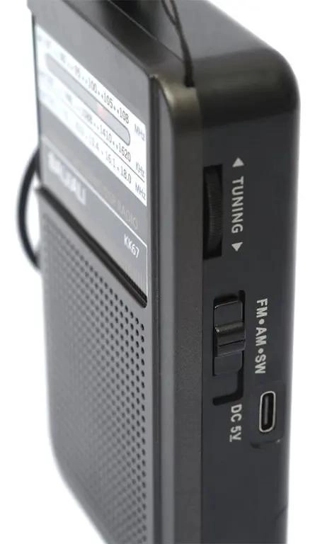 RADIO PORTATIL AM/FM COMPACTA CON ANTENA Y SONIDO CLARO - 3