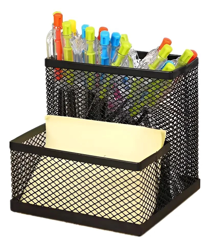 ORGANIZADOR DE ESCRITORIO FUNCIONAL CON MULTIPLES COMPARTIMENTOS - 1