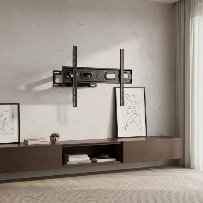 SOPORTE MOVIL PARA SMART TV DE 40 A 80 PULGADAS CON BRAZO REFORZADO - 4