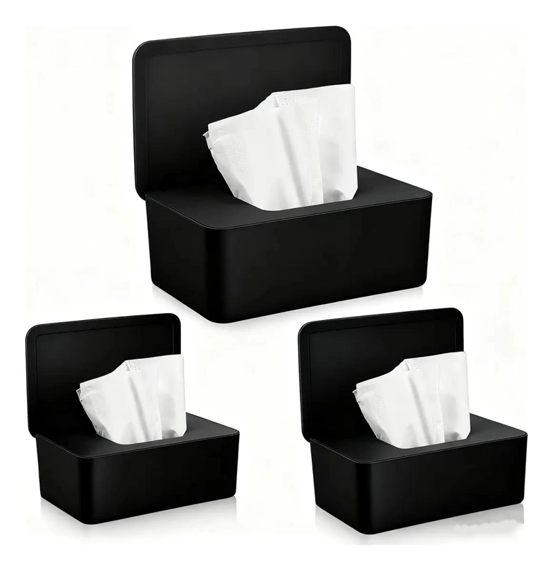 CAJA ORGANIZADORA DE PAÑUELOS HUMEDOS Y SECOS PARA ESCRITORIO - 1