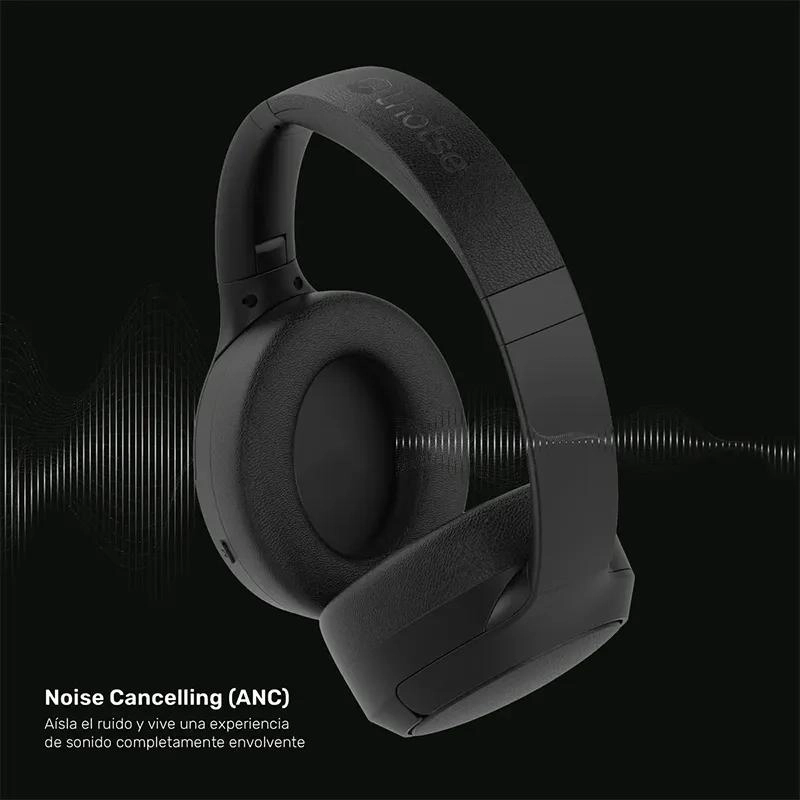 AUDIFONOS INALAMBRICOS OVER EAR CON MICROFONO COLOR BLANCO - 6
