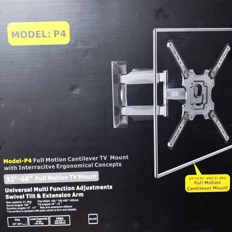SOPORTE ARTICULADO PARA TV DE 32 A 65 PULGADAS CON MOVIMIENTO COMPLETO - 5