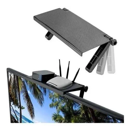 SOPORTE PLEGABLE AJUSTABLE PARA PANTALLAS Y MONITORES EN COLOR NEGRO - 2