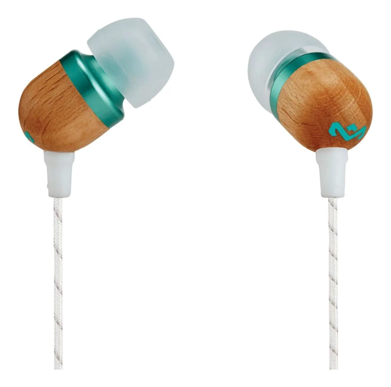 AUDIFONOS IN-EAR SMILE JAMAICA COLOR CELESTE PARA MUSICA - 2