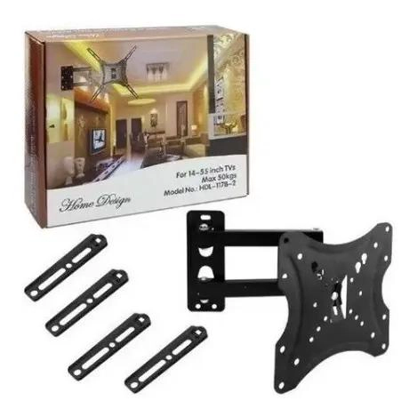 SOPORTE DE TELEVISOR CON BRAZO ARTICULADO PARA PANTALLAS DE 14 A 55 PULGADAS - 2