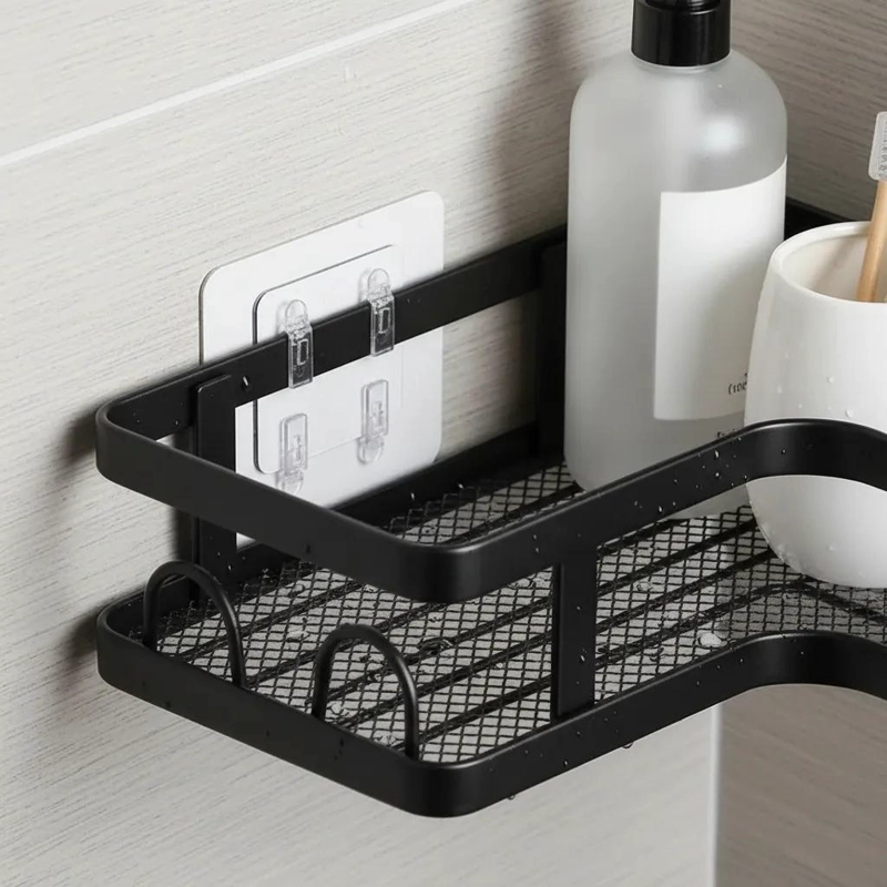 SET DE 5 ORGANIZADORES ESQUINEROS PARA DUCHA Y BAÑO - 2
