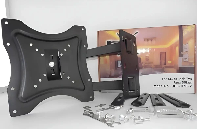 SOPORTE DE PARED PARA TELEVISOR DE 14 A 55 PULGADAS EN COLOR NEGRO - 8