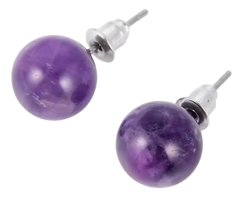 AROS DE PIEDRAS NATURALES PARA MUJER EN DIFERENTES TAMAÑOS - 1