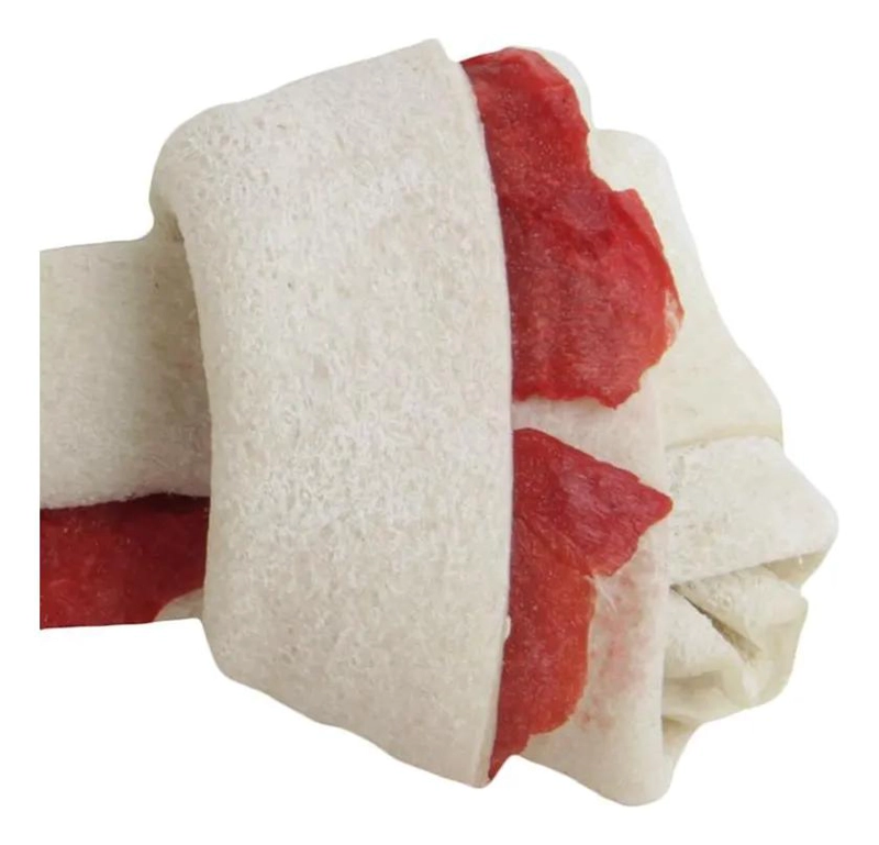 HUESO MASTICABLE SABOR CARNE 100G PARA PERROS DE TODAS LAS EDADES - 2