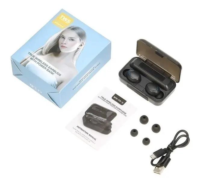 AUDIFONOS IN-EAR INALAMBRICOS TWS PARA GAMERS Y MUSICA - 6