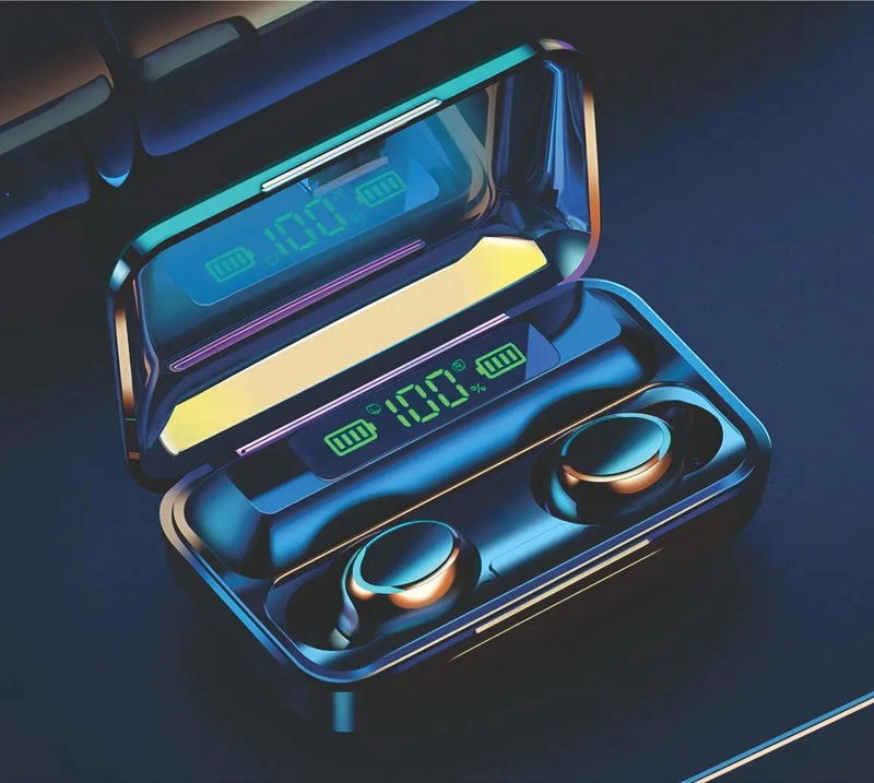 AUDIFONOS IN-EAR INALAMBRICOS TWS PARA GAMERS Y MUSICA - 9