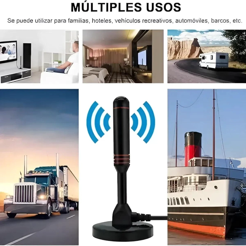 SOPORTE ARTICULADO PARA TV DE 14 A 55 PULGADAS CON ANTENA HD - 7
