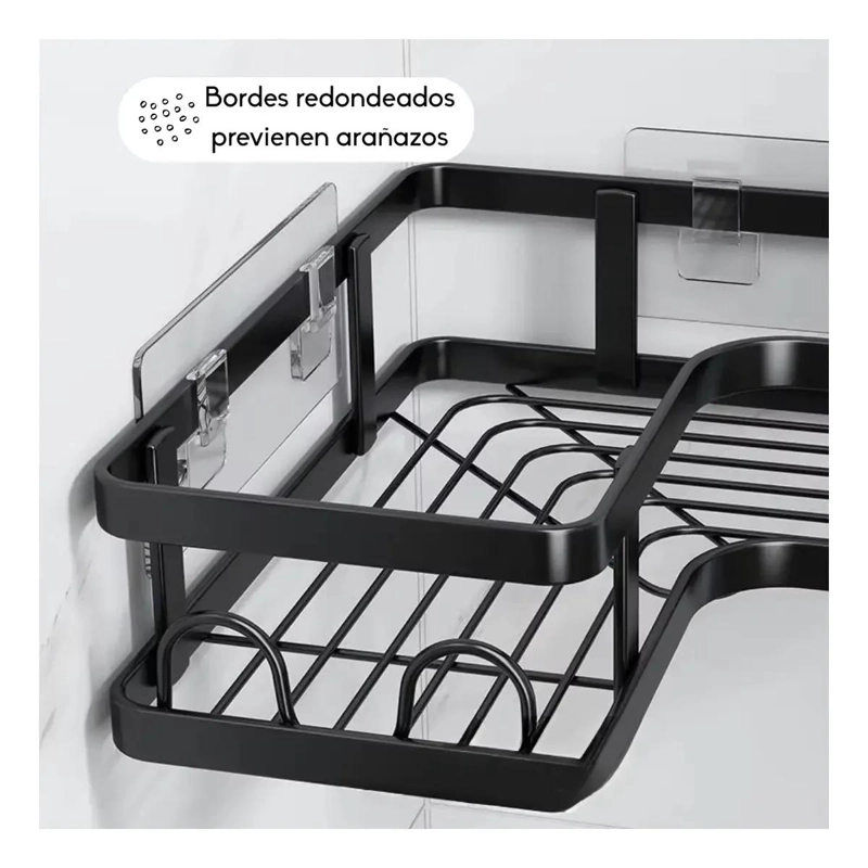 SET DE 5 REPISAS ESQUINERA PARA DUCHA Y BAÑO - 5