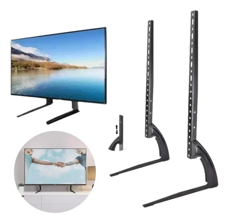 BASE SOPORTE PARA TELEVISOR DE 37 A 75 PULGADAS AJUSTABLE - 1