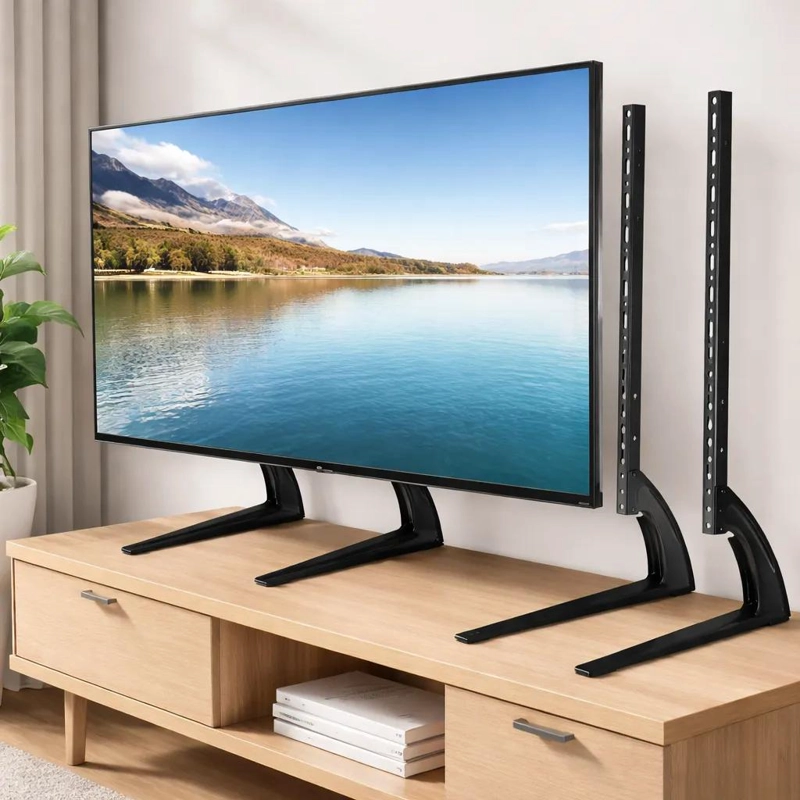 BASE SOPORTE PARA TELEVISOR DE 37 A 75 PULGADAS AJUSTABLE - 8