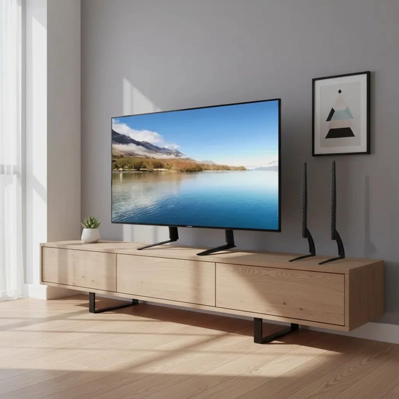 BASE SOPORTE PARA TELEVISOR DE 37 A 75 PULGADAS AJUSTABLE - 9