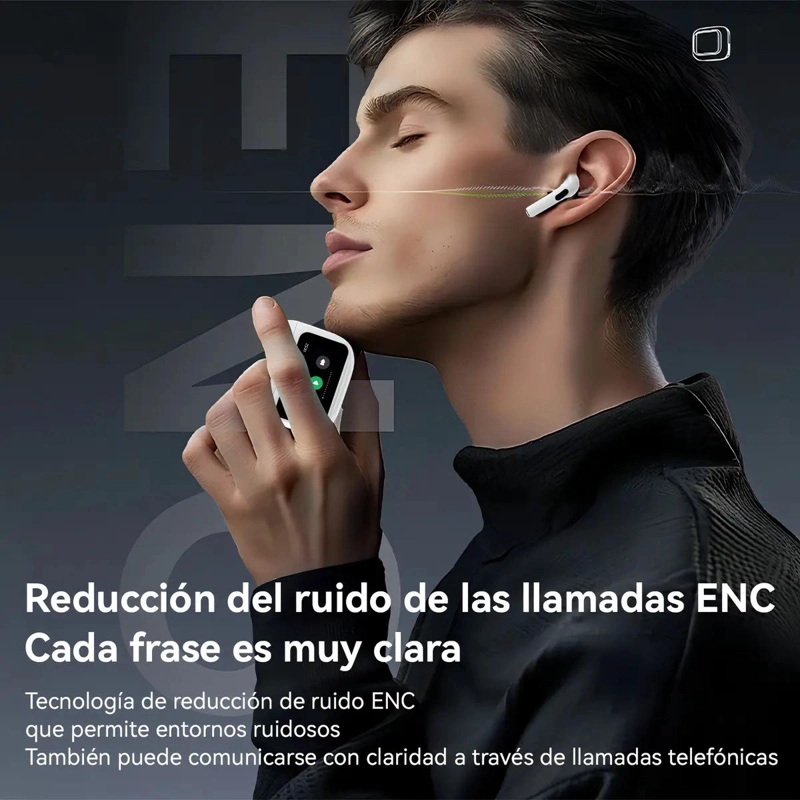 AURICULARES IN-EAR BLUETOOTH CON PANTALLA TACTIL Y CANCELACION DE RUIDO - 7