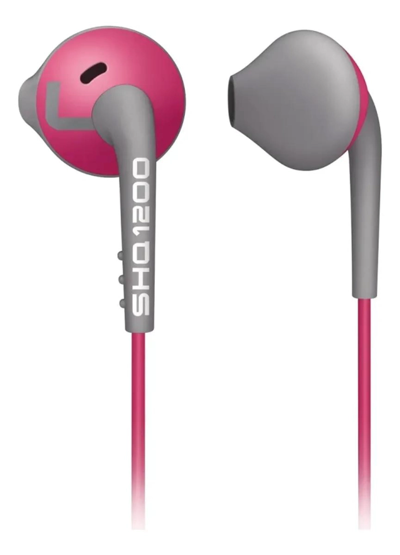 AUDIFONOS IN-EAR DEPORTIVOS COLOR ROSADO PARA ENTRENAMIENTO - 1