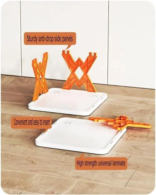 ORGANIZADOR PLEGABLE DE ZAPATOS CON ASIENTO Y 5 NIVELES - 3