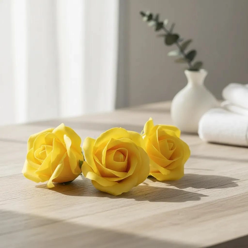 PACK DE 50 ROSAS DE JABON PARA DECORACION EN VARIOS COLORES - 2