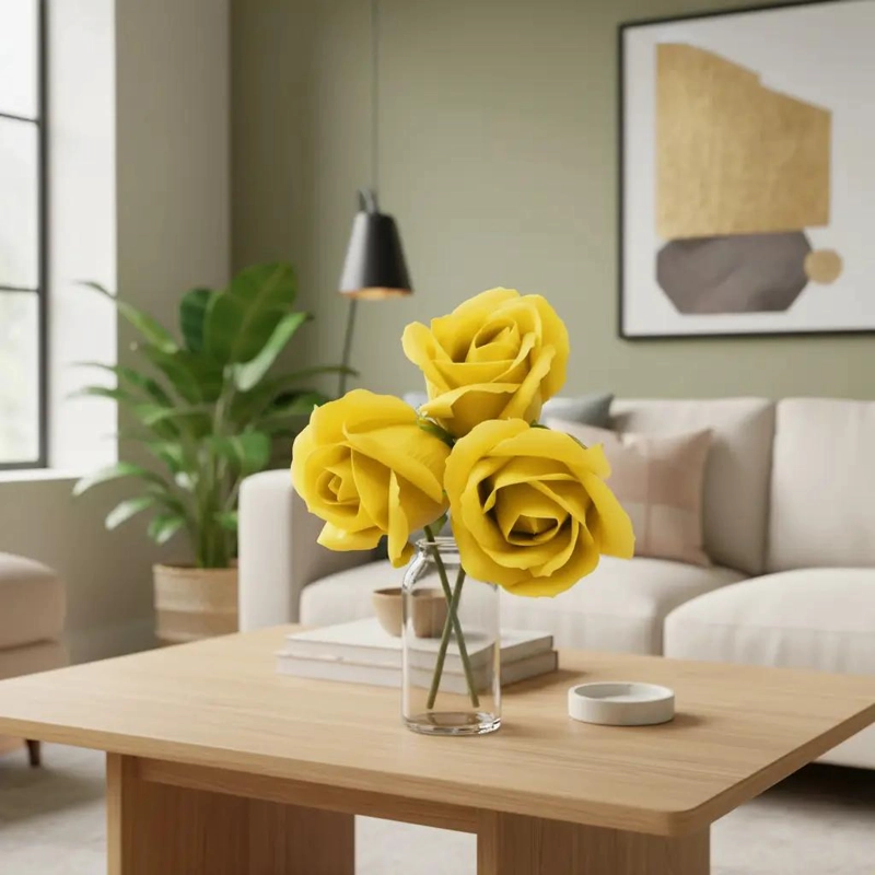 PACK DE 50 ROSAS DE JABON PARA DECORACION EN VARIOS COLORES - 3