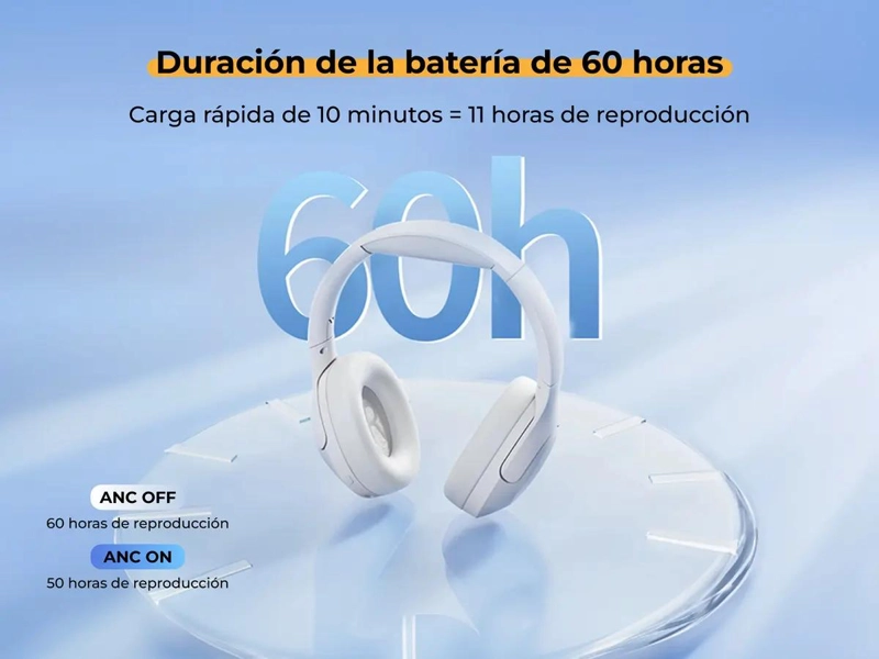 AURICULARES INALAMBRICOS BLUETOOTH 5.3 CON CANCELACION DE RUIDO - 4