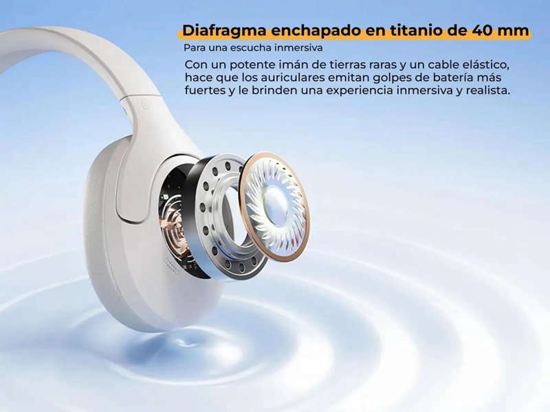 AURICULARES INALAMBRICOS BLUETOOTH 5.3 CON CANCELACION DE RUIDO - 5