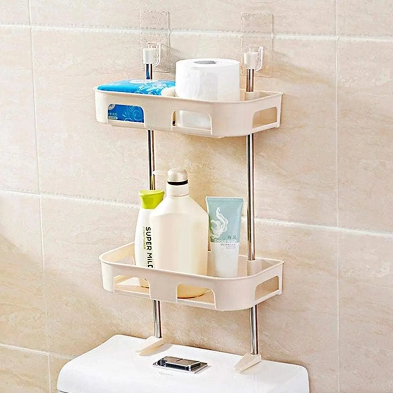 ORGANIZADOR DE COSME TICOS DOBLE NIVEL PARA BAÑO Y COCINA - 3
