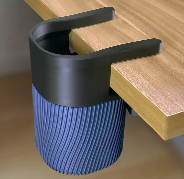 CONTENEDOR DE ESCRITORIO CON ABRAZADERA PARA ORGANIZACION - 2