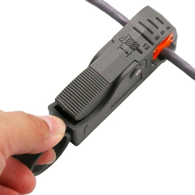 CORTA CABLE MULTIUSO CON HOJA DE ACERO PARA ELECTRICIDAD - 4