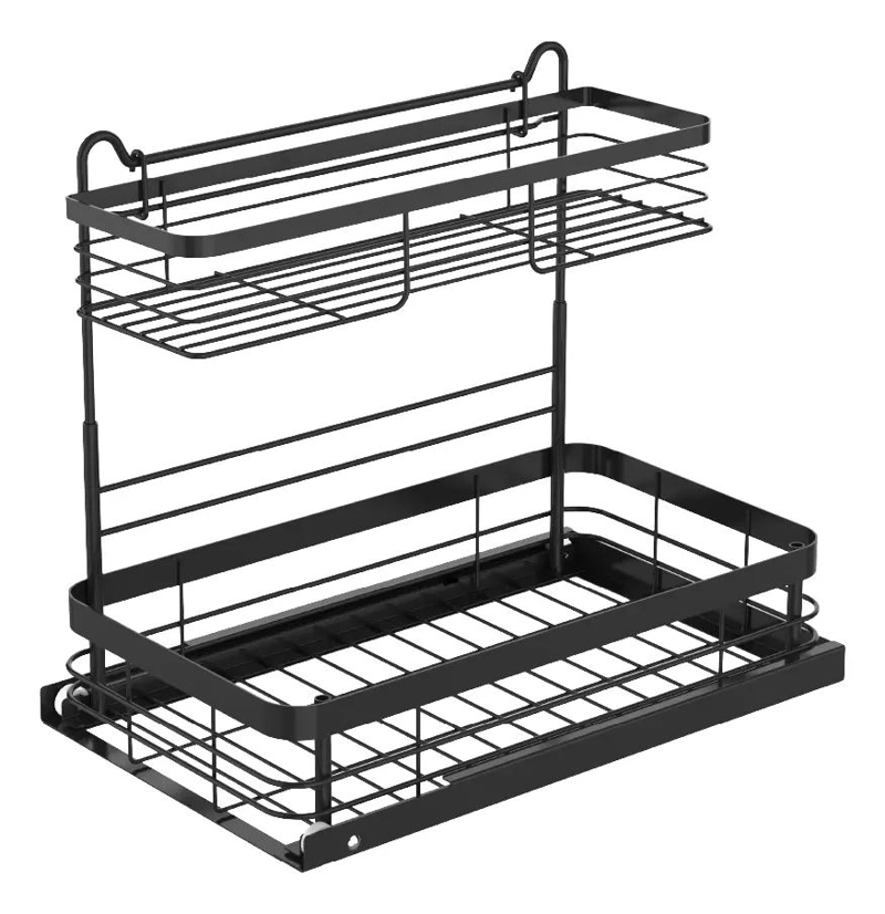 ORGANIZADOR EXTRAIBLE BAJO LAVAPLATOS PARA COCINA Y BAÑO - 1