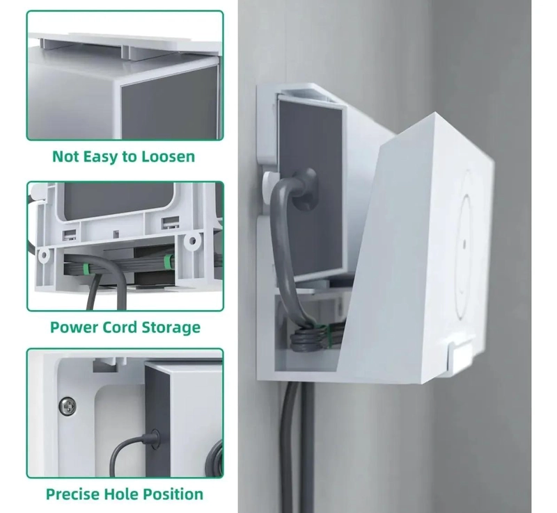 SOPORTE DE PARED PARA ROUTER STARLINK MESH GEN3 DE ABS - 6