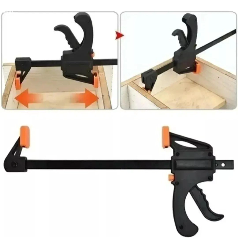 PRENSA RAPIDA PARA MADERA DE 10 CM IDEAL PARA PROYECTOS - 3