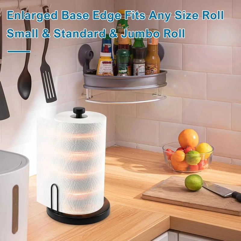 SOPORTE DE TOALLAS DE PAPEL CON TRINQUETE PARA COCINA - 7