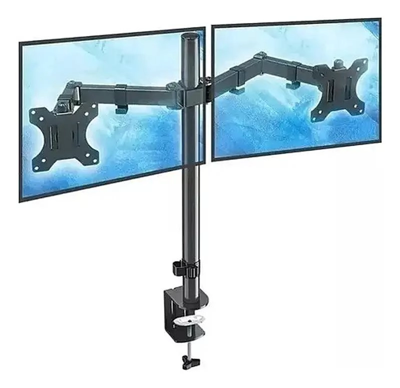 SOPORTE DE MESA PARA DOBLE MONITOR DE 13 A 32 PULGADAS - 3