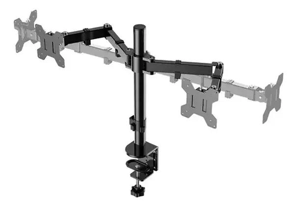 SOPORTE DOBLE BRAZO PARA MONITORES DE 10 A 32 PULGADAS - 4