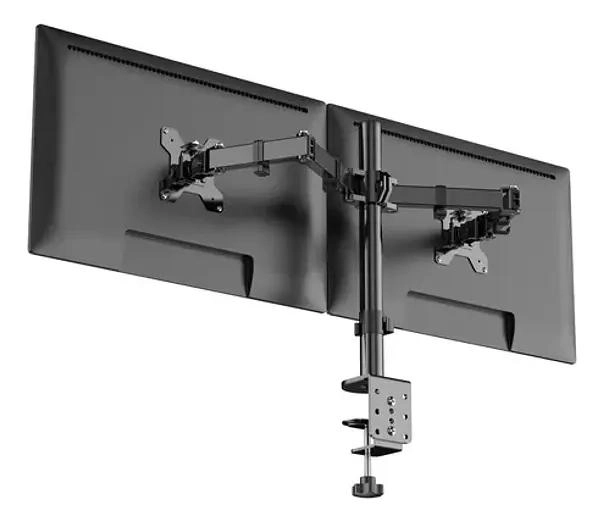 SOPORTE DOBLE BRAZO PARA MONITORES DE 10 A 32 PULGADAS - 6
