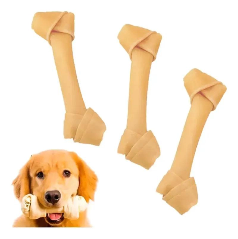 PACK DE 3 HUESOS DE CARTILAGO NATURAL PARA PERROS 20 CM - 1