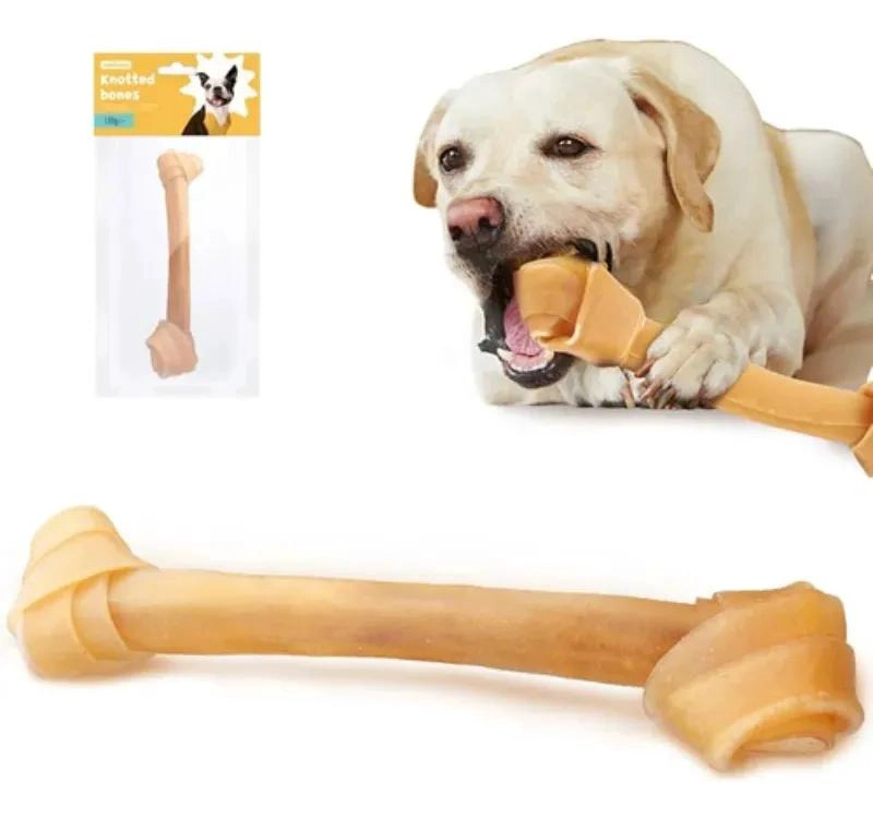 PACK DE 3 HUESOS DE CARTILAGO NATURAL PARA PERROS 20 CM - 3