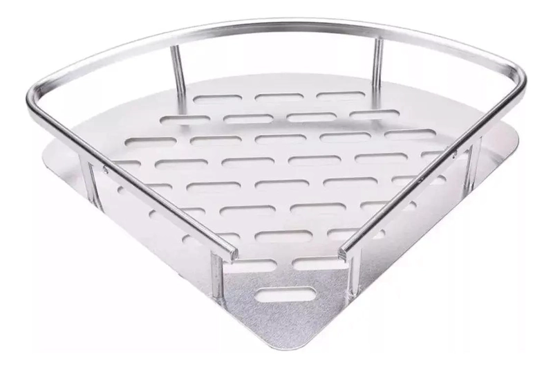 ORGANIZADOR ESQUINERO DUCHA BAÑO ADHESIVO SET 2 METAL - 2