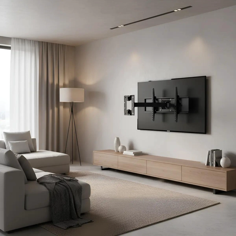 SOPORTE DE PARED PARA TV DOBLE BRAZO 32 A 70 PULGADAS - 7
