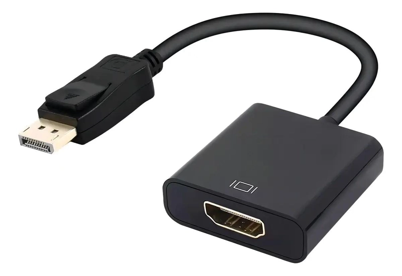 ADAPTADOR DISPLAYPORT MACHO A HDMI HEMBRA PARA CONEXIONES - 7